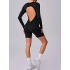 Гладкий комбінізон Shorts Body Crop top Skin model 78
